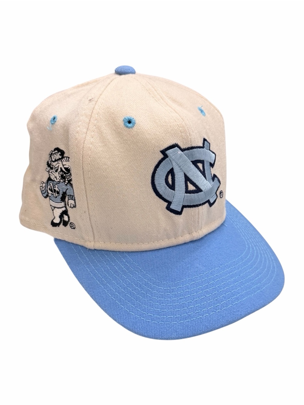 Vintage Sports Specialties UNC Tar Heels The Pro Fitted Hat 6 7/8 100% Wool READ